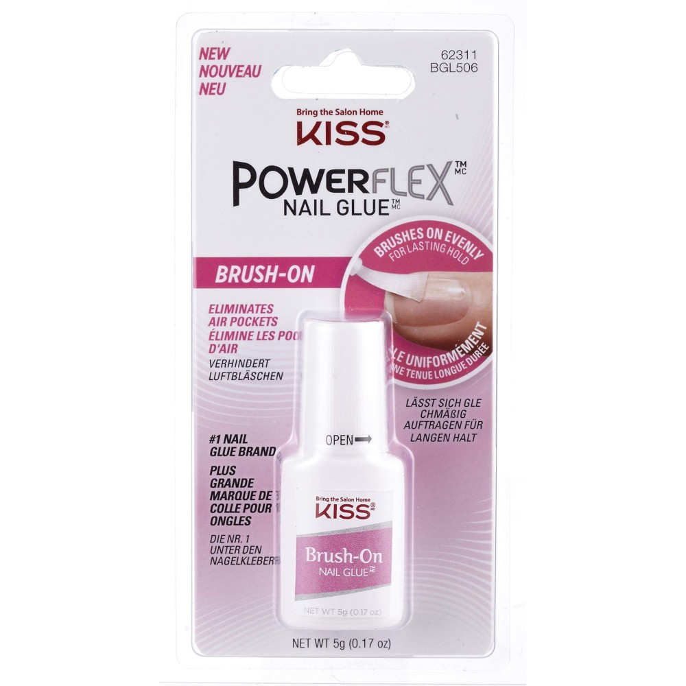 Kiss Powerflex-Brush-on Glue, BGL506 0.17 Ounce Kiss Powerflex-Brush-on Glue, BGL506 0.17 Ounce