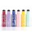 6 Pcs 10ml 1/3 Oz Glass Roll On Bottles,Empty Glass Roller Bottles With Stainless Steel Roller Balls,Golden Aluminum Lid-6 Printed Flower Style Travel Vial Container