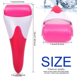 Teenitor Ice Roller, Cold Therapy for Face & Eye Puffiness Relief, Reduce Inflammation, Swelling, and Pain, Mint Scent, Red Teenitor Ice Roller, Cold Therapy for Face & Eye Puffiness Relief, Reduce Inflammation, Swelling, and Pain, Mint Scent, Red