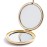 HREW MIHAGUTY Magnifying Compact Mirror for Purses with 2 x 1x Magnification, Folding Mini Pocket Double Sided Travel Makeup Mirror,Perfect for Purse, Pocket Mirror for Gift