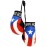 Puerto Rico Country Flag Mini Boxing Gloves to Hang On Car Mirror