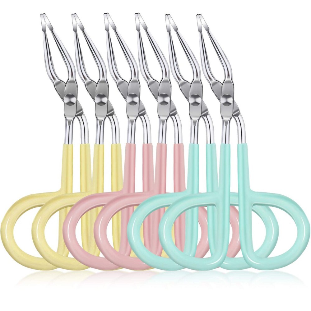 Maitys 6 Pcs Stainless Steel Eyebrow Scissors Tweezers Handle Shaped Tweezers Clip, Flat Straight Tip Brow Hair Plucker Remover Facial Hair Eyebrows Care Men Women, 3 Colors Maitys 6 Pcs Stainless Steel Eyebrow Scissors Tweezers Handle Shaped Tweezers Clip, Flat Straight Tip Brow Hair Plucker Remover Facial Hair Eyebrows Care Men Women, 3 Colors