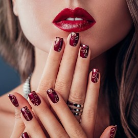 PAGOW 2000pcs Heart Nail Art Decals, Metal Love Charm Nail Art Stickers Studs DIY Nail Decoration Manicure Accessories for Women Girls(5/6mm) -Gold PAGOW 2000pcs Heart Nail Art Decals, Metal Love Charm Nail Art Stickers Studs DIY Nail Decoration Manicure Accessories for Women Girls(5/6mm) -Gold