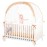 JOINSI Baby Crib Pop up Tent Infant Safety Mesh Cover Net - Canopy Cover to Keep Baby from Climbing Out