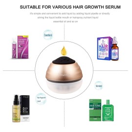 Oradrem Scalp Applicator Comb for Hair Scalp Treatment, Scalp Treatment Applicator Brush Thinning Hair and Hair Loss Apply to Various Brands Hair Groth Serum Oil (Gold)