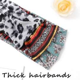 Gangel Boho Criss Cross Headbands Twisted Floral Printed Hairbands Elastic Cotton Stretch Wide Head Wrap Knotted Hair Scarfs Fashion Hair Accessories for Women (Pack of 3) (unique) Gangel Boho Criss Cross Headbands Twisted Floral Printed Hairbands Elastic Cotton Stretch Wide Head Wrap Knotted Hair Scarfs Fashion Hair Accessories for Women (Pack of 3) (unique)