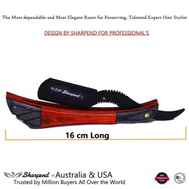 Sharpend Professional straight razor for men Handmade stainless Steel straight Razor kit Barber Razor Men Straight Razor Blade shavette straight edge razor with 10 double edge blades Sharpend Professional straight razor for men Handmade stainless Steel straight Razor kit Barber Razor Men Straight Razor Blade shavette straight edge razor with 10 double edge blades