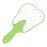 Annhua Hand Mirror Small Face Mirrors, Handheld Mirrors with Handle Tooth Shaped Mirror Tool for Dentist Clinic, Barber, Salon and Hairdreesing - Green
