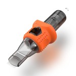 INKin 7RM Tattoo Cartridge Needles 12 Standard 7 Curved Magnum Long Taper with Membrane 16Pcs Disposable Finger Ledge Cartridges for Tattoo Pen Machine Supply (1207M1C)