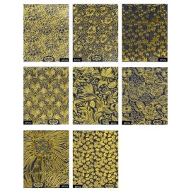 Nail Art Stickers, 8 Sheets 3D Nail Art Decals Adhesive Foils Laser DIY Bronzing Gold Flowers Floral Nail Stickers for Acrylic Nails Women Nail Art Decoration Decals with 1Pcs Antistatic Tweezer