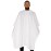 Barber Strong The Barber Cape Haircut Cover for Men, Hair Repelling and Static-Reducing Material, Flexible Elastic Neckband, Water Resistant Fabric, Oversized for Complete Coverage - White 24K Gold