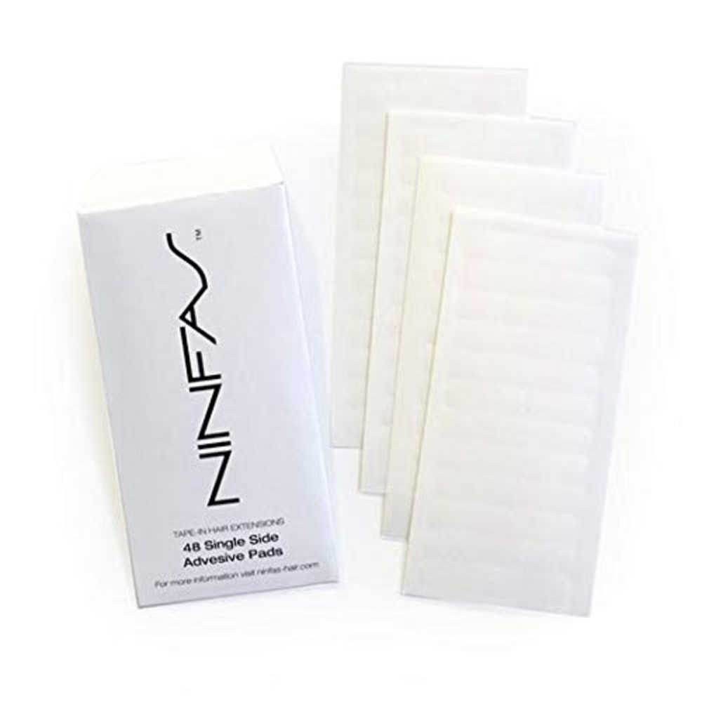 Ninfas Hair Extensions, Tape - in Adhesive Pads, Single Sided Tape, 48 Strips Ninfas Hair Extensions, Tape - in Adhesive Pads, Single Sided Tape, 48 Strips