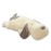 OUKEYI Sleep dog Plush Hugging Pillow, Very Soft Puppy Stuffed Animals Toy Gifts Gray 20 inch