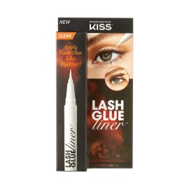 Kiss Lash Glue Liner Clear 0.02 Ounce (Pack of 2)
