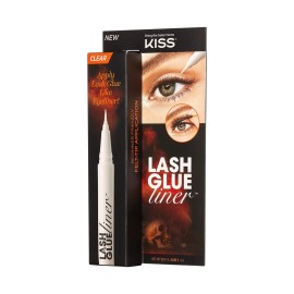 Kiss Lash Glue Liner Clear 0.02 Ounce (Pack of 2)