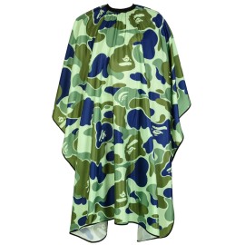 Professional Hair Cutting Cape Waterproof Barber Cape with Adjustable Snap Closure Hair Cutting Accessories Barber Cape, Hairdressing Salon Cape for Men 63 x 55.9 Inches