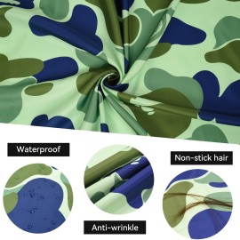 Professional Hair Cutting Cape Waterproof Barber Cape with Adjustable Snap Closure Hair Cutting Accessories Barber Cape, Hairdressing Salon Cape for Men 63 x 55.9 Inches