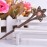 Minkissy 4Pcs Chinese Hair Sticks Vintage Wood Hair Chopsticks Rhinestone Flower Hairpin Hair Making Accessories for Women Girls