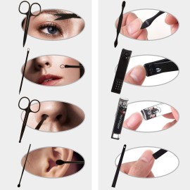 26 PCS Nail Clippers, ONEHERE Premium Manicure Set, Professional Grooming Gift Kit, Pedicure Kit, Facial, Hand, Foot, Cuticle Nail Care Tools, Fingernail Clippers with Luxurious Portable Travel Case 26 PCS Nail Clippers, ONEHERE Premium Manicure Set, Professional Grooming Gift Kit, Pedicure Kit, Facial, Hand, Foot, Cuticle Nail Care Tools, Fingernail Clippers with Luxurious Portable Travel Case