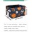 FANKANG Rectangular Laundry Basket Nursery Storage Fabric Storage Bin Storage Hamper,Gift Baskets(Navl-ball game)