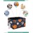 FANKANG Rectangular Laundry Basket Nursery Storage Fabric Storage Bin Storage Hamper,Gift Baskets(Navl-ball game)