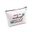 JXGZSO Funny Weed Makeup Bag With Zipper Gifts For Women Might Be Makeup Might Be Weed Cosmetic Bag (Weed)