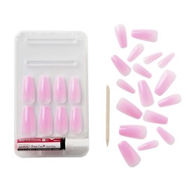 Gold Finger Full Cover Nails Press On 24 Nails Long Length