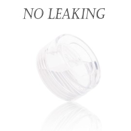 ZEJIA 3 Gram Sample Containers with Lids, 200 Count Tiny Sample Jars, 3ML Makeup Cosmetic Containers for Lip Balms, Lotion, Powder, Beauty Products(Clear Lids) ZEJIA 3 Gram Sample Containers with Lids, 200 Count Tiny Sample Jars, 3ML Makeup Cosmetic Containers for Lip Balms, Lotion, Powder, Beauty Products(Clear Lids)