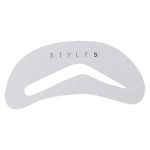 Eyebrow Stencil Ready To Use Wax Strip (Style05: Hockey Brow)