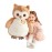 IKASA Giant Owl Stuffed Animal Plush Toy,23 Large Cute Jumbo Soft Toys,Huge Big Size Plushy Oversized Plushie,Gifts for Kids