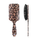 Aaiffey Leopard Print Hair Brushes,Hair Detangling Brush Anti Static Massage Comb Hair Brush For All Hair Types Wavy/Curly/Thick/Long/Short/Wet And Dry Hair