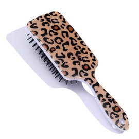 Aaiffey Leopard Print Hair Brushes,Hair Detangling Brush Anti Static Massage Comb Hair Brush For All Hair Types Wavy/Curly/Thick/Long/Short/Wet And Dry Hair