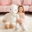 IKASA 30 Giant Sheep Stuffed Animal - Jumbo Soft Kawaii Plush Toy for Kids & Girlfriend (White)