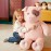 IKASA Stuffed Toy Jumbo Pig, 30\'\' Plush Animal, Premium Quality Soft Toy for Kids, Gift for Birthday or Holiday