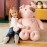 IKASA Stuffed Toy Jumbo Pig, 30\'\' Plush Animal, Premium Quality Soft Toy for Kids, Gift for Birthday or Holiday