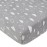 TL Care Heavenly Soft Chenille Fitted Crib Sheet 28 x 52, Warm and Cozy Neutral Chenille Sheet, Gray 3D Cloud, for Boys and Girls, Fits Crib and Toddler Bed mattresses