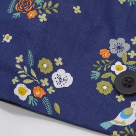 Hotme Working Cap with Buttons and Sweatband Adjustable Ribbon Tie Ponytail Hats for Women,Long Hair Head Covers Hair Caps