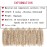 7Pack Spring Twist Crochet Hair 8inch Spring Twists Twist Hair Synthetic Fiber Fluffy Twist Crochet Braids Honey Blonde Spring Twist Braiding Hair for Women Hair Extension(8inch,613)