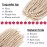 7Pack Spring Twist Crochet Hair 8inch Spring Twists Twist Hair Synthetic Fiber Fluffy Twist Crochet Braids Honey Blonde Spring Twist Braiding Hair for Women Hair Extension(8inch,613)