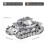 Piececool 3D Metal Puzzles for Adults, German IV Tank Metal Model Cars Kits to Build for Teens Students, DIY Military Model Kit Toys, Great Birthday Gifts, 168 Pcs
