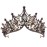 CROWN GUIDE Queen Crowns for Women, Pearl Crystal Crown Pageant Wedding Tiaras for Bride Costume with Gemstones