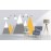 Mountain Wall Decal Baby Room Nursery Adventure Theme Cloud Birds Vinyl Wall Stickers BA972 (Color 1-Yellow, 71X43.inches)