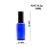 YIZHAO Blue Glass Spray Bottles 2oz, with Small Fine Mist Spray, Metal Cap, Refillable for Essential Oil,Travel,Cleaning,Perfume,Aromatherapy,Makeup - 6 Pcs