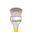 Bdellium Tools Professional Makeup Brush - Studio Series 972 Large Rounded Double Dome Blender - With Soft Synthetic Fibers, For Foundation Application & Blending (Yellow, 1pc)