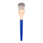 Bdellium Tools Professional Makeup Brush - Golden Triangle 952 Small Rounded Double Dome Blender - With All Vegan and Soft Synthetic Fibers, For Application & Blending (Blue, 1pc)