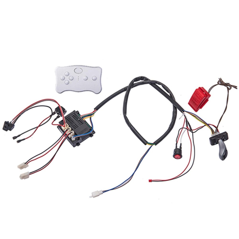Kids Electric Cars 12V Wiring Harness Remote Control Circuit Borad Switch, Children Electric Ride On Car Accessories