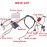 Kids Electric Cars 12V Wiring Harness Remote Control Circuit Borad Switch, Children Electric Ride On Car Accessories