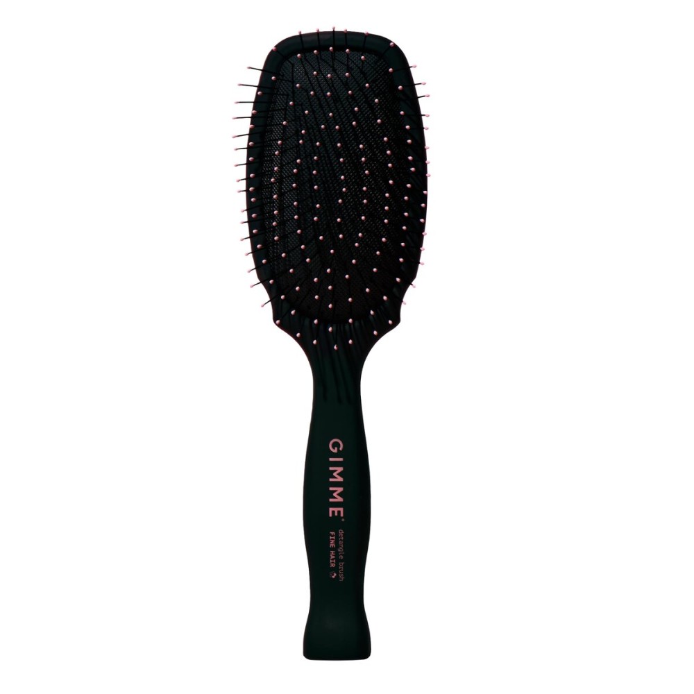 Gimme Beauty - Damage-Free Detangling Brush for Fine, Fragile, and Thin Hair - Anti-Static Heat Resistant Nylon Bristles