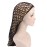 Long Style Net Sleeping Cap Crochet Hairnet Snood Hair Cover Beanie for Women, Black