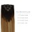 WENNALIFE Clip in Hair Extensions Real Human Hair, 24 Inch 120g 7pcs Dark Brown to Chestnut Brown and Dirty Blonde Highlighted Clip In Human Hair Remy Clip in Hair Extensions Double Weft